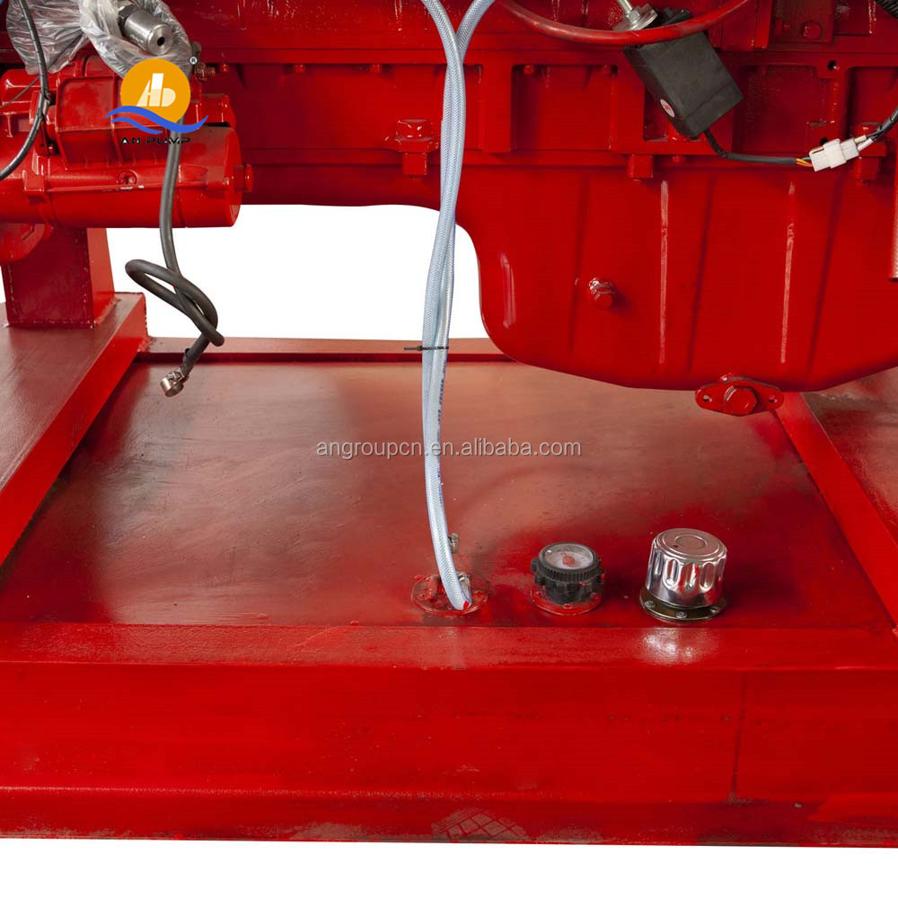 horizontal fire fighter axial diesel engine driven split case pump