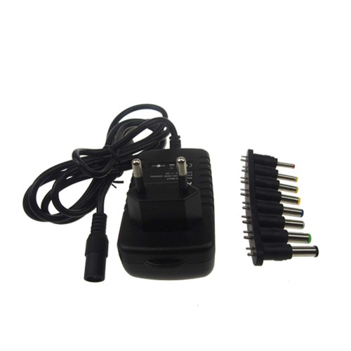 12V-2A Wall Charger Adapter with 8 DC Tip