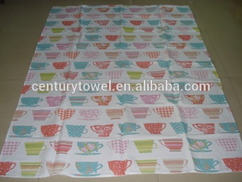 cheaper cotton printed tablecloths 120*160cm