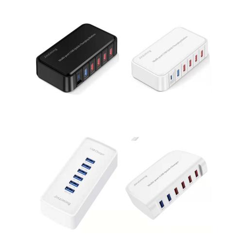 Stesen Pengecas USB PD 6 Port Desktop