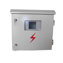 Indoor outdoor gas meter box doors