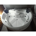 Luxury Whirlpool Tubs Semi-Circle Large Space Massage Bathtub For Two People