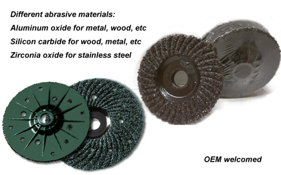 Plastic Backing Grinding Wheel