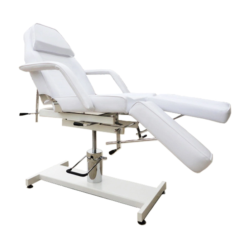 Foot hydraulic beauty bed