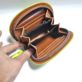 Leather women hand wallet purse