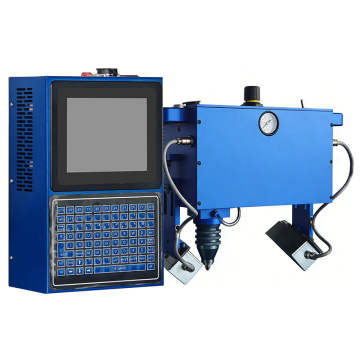 Handheld Flange Deep Dot Peen Marking Machine 150x80mm G03