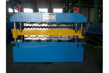 Building structure double rolling machine