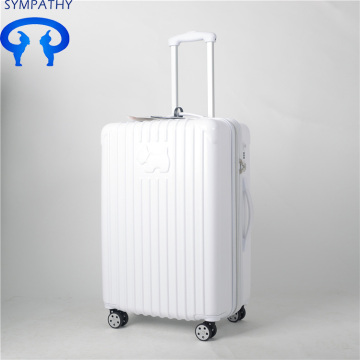 Custom travel suitcase password luggage check box