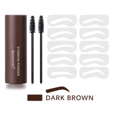 Hot One Step Brow Stamp Shaping Private Label 3 in 1 Eyebrow Enhance Powder Stick - Waterproof Brow Stamp