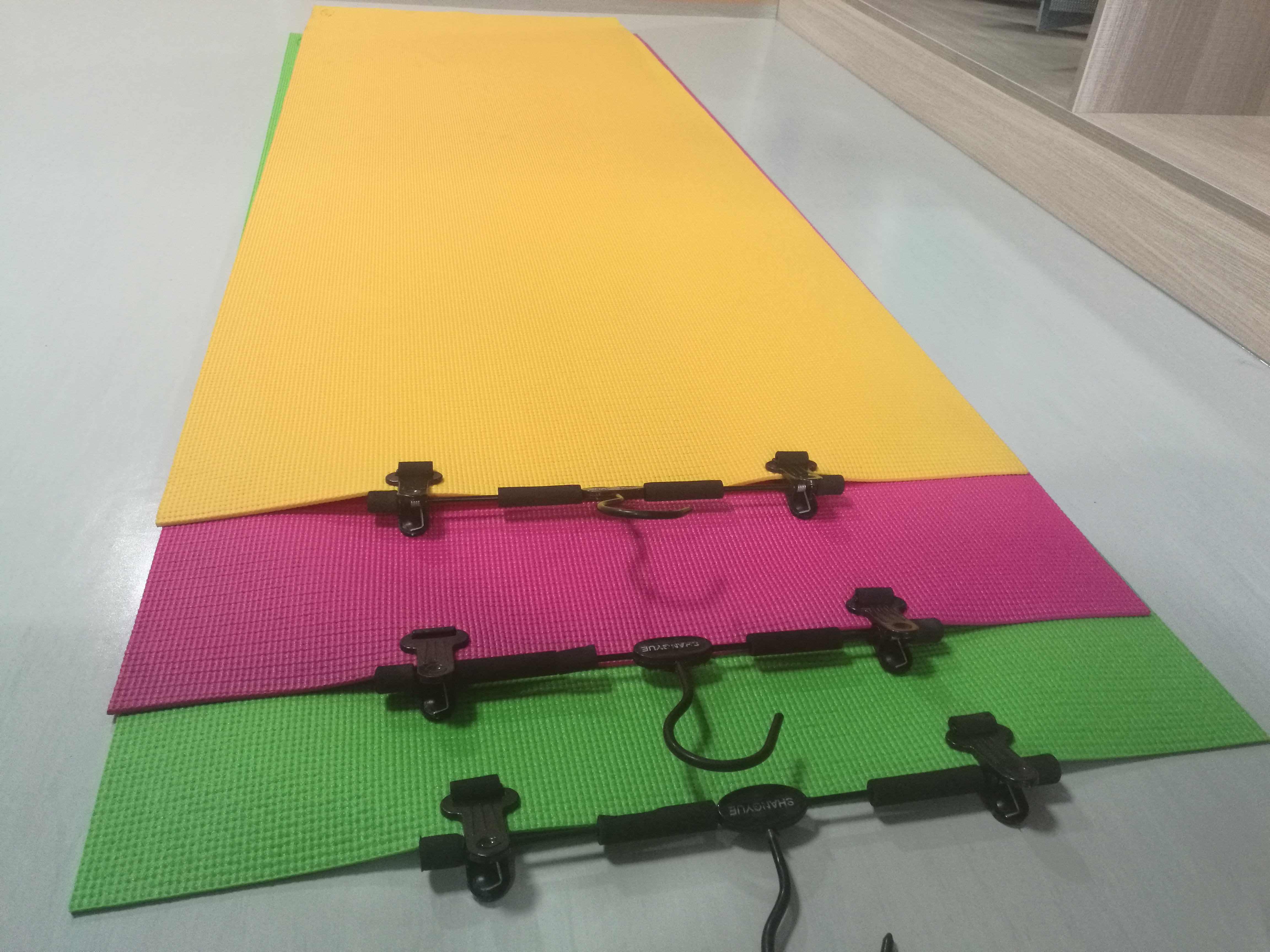 PVC single color yoga mat