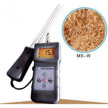 Ms-W Wood Chips Medidor de umidade em pó Wood Shaves Analizador de umidade
