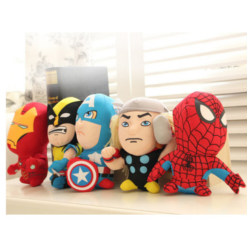 cartoon character marvel stuffed plush toys