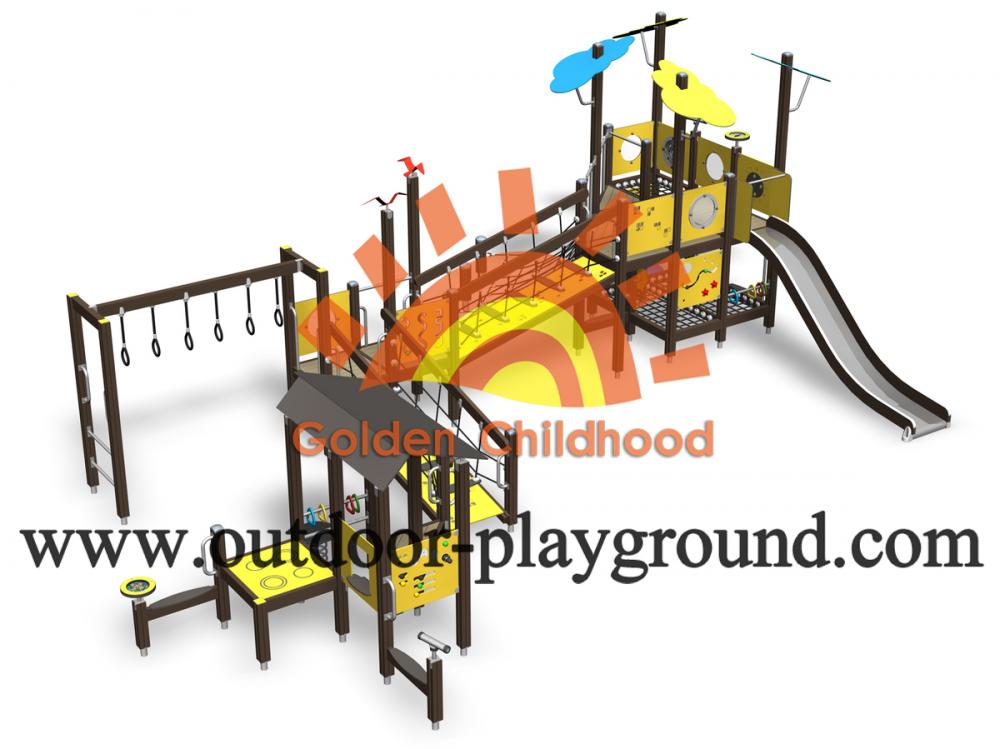 Outdoor Climbing Play Structure