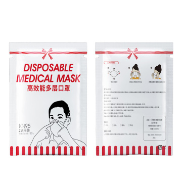 Masker Masker Kemasan Individual Disposible Tas Ce