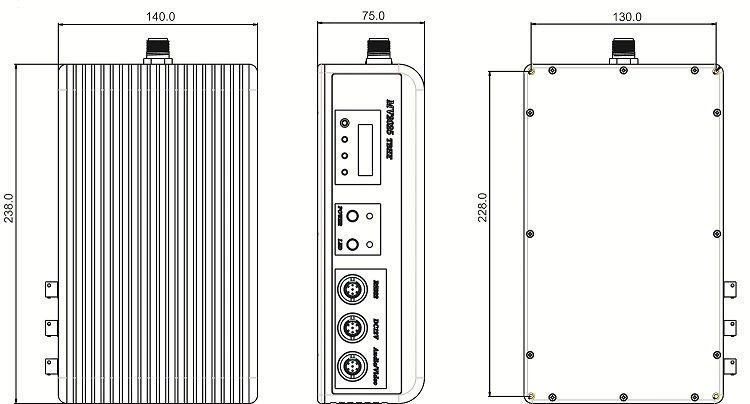 Duplex Audio Portable Mobile Video Transmitter