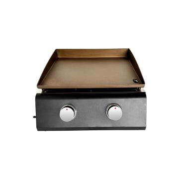 Double Burners Gas Griddle