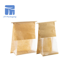 A wire sealed and rolled toast bag