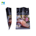 custom squeeze vacuum sealing flat food pouches