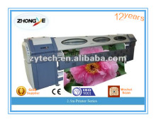 2.5m outdoor solvent printer with XAAR382 (4/6/8/12 pieces)print head 1440DPI, large format solvent printer