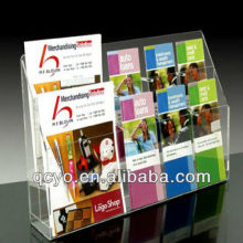 acrylic wallmount single pocket