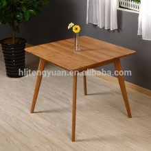 Square Solid Oak Wood Table