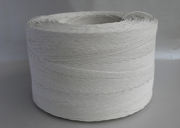 White Color Twisted Paper Rope Roll