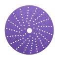 Filme de lixa roxo com furos de laser de precisão