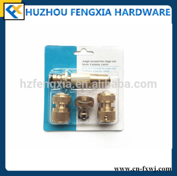 FX09019 4pcs Brass Water Connection Fittings Set