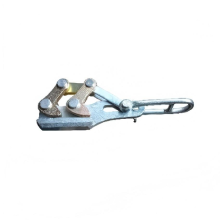 Double peach ground wire clamp
