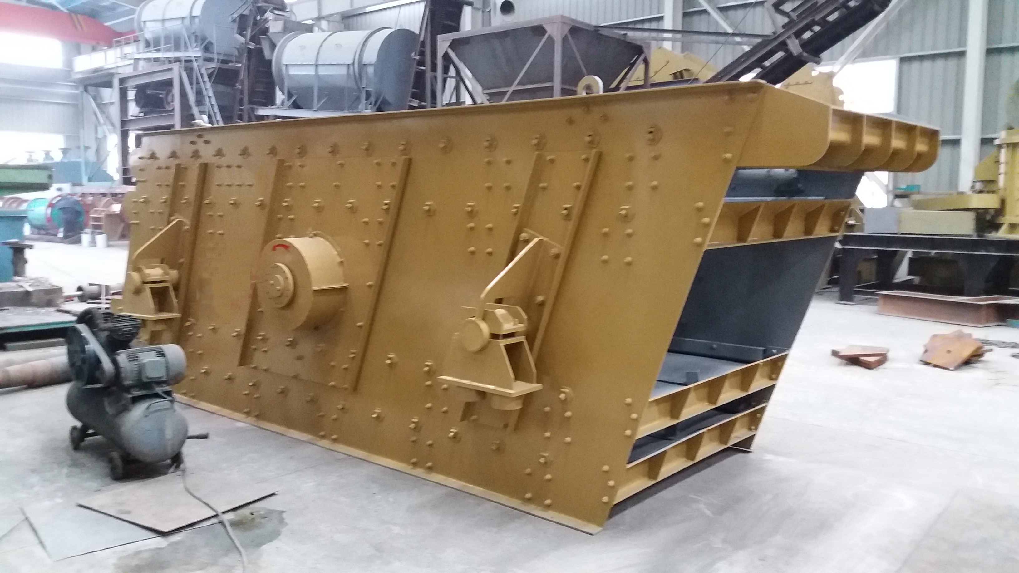4yk1860 Automatic Circular Vibrating Screen For Mining And Construction ...