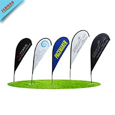 Folding Printed Oxford Fabric Advertising Advertising Garden Beach Umbrella