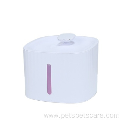 cat water fountain plastic LED intelligent pet suppliers