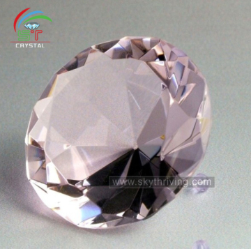 diamond shaped glass paperweights wholesale