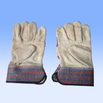 Protect for Winch Operation Leather Glove