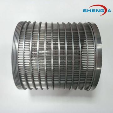 316L Elemen Filter Kawat Aksial Internal