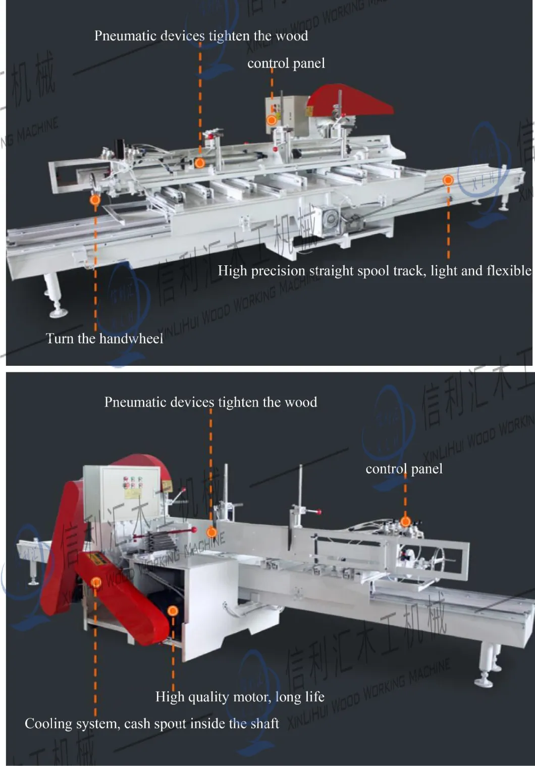 Log Table Saw/Precision Table Saw/Woodworking Push Table Saw for Woodworking Machine Electric / Diesel Engine Sliding Table Saw Woodworking Machinery