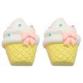 Kleurrijke Plaksteen Cupcake Resin Charms Oorbel Maken Leuke Dessert Cake Cabochon Kralen voor DIY Sleutelhanger Ornament Hoofd Accessoire