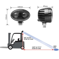 Lampu pengaman untuk forklift sistem truk garpu gudang