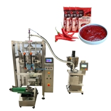 Servo-Controlled Automatic Sauce and Chili Packing Machine for Hotpot Condiments and Butter Bags