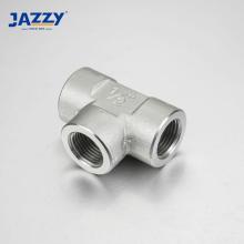 JAZZY High-Quality Forged Carbon Steel Three-Way Hydraulic Adapter Female Tee