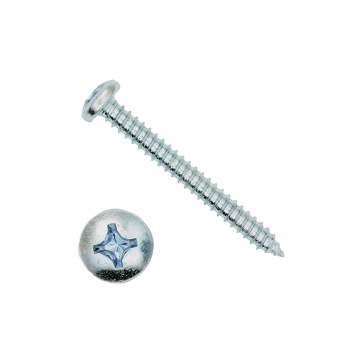 Stainless/Steel Cross Recessed Pan Head Tapping Screws