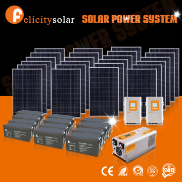 Felicitysolar home 6kw off-grid solar panel systems for Rabat