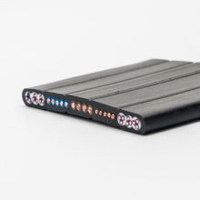 Elevator flat travelling cables