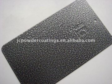 Hammertone Finish Powder Coatings-Black Silver