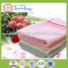 100%cotton plain coloured satin bath towel