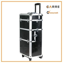 hot sales rolling wheel professional cosmetic trolley cases