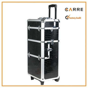 hot sales rolling wheel professional cosmetic trolley cases