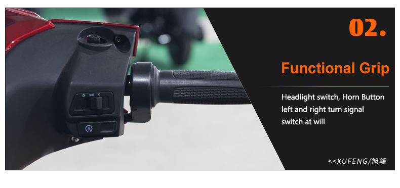 Scooter électrique de poignée fonctionnelle functional grip electric scooter