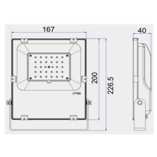 LEDER LEDs holofotes para exteriores