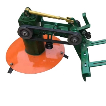 Tractor-Attached Disc Drum Mower for Efficient Rye Grass Cutting